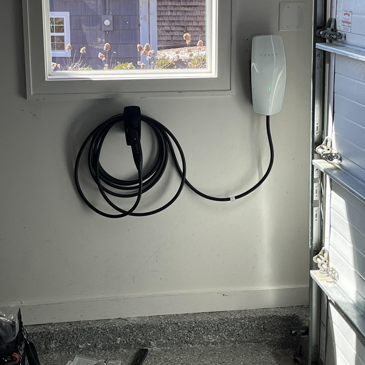 Watt-Zen EV charger wall installation